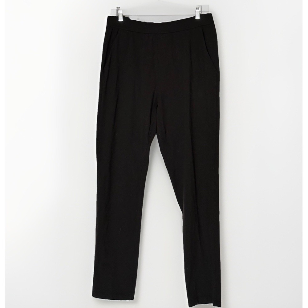Lululemon Discipline Pant Mens‎ Large Black Microfiber Stretch Athletic M5571S